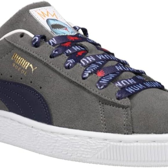 PUMA Men's Suede X King Shark Lace Up Sneakers D.C. Collaboration Size 8 ECO - Picture 7 of 8
